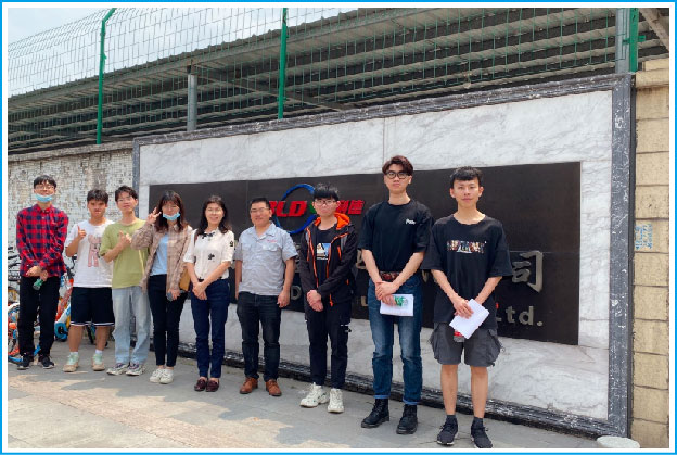 东莞理工学院应届毕业生来我厂实习